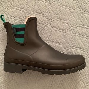 Tretorn Rain boot Black contrast inserts NWT sz 10